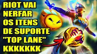 Riot Vai Tirar Os Suportes Da Top Lane Lol 12.4