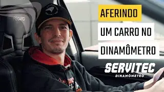 Aferindo um carro no Dinamômetro Servitec