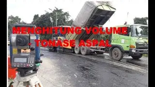 Calculating volume - asphalt tonnage