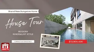 Singapore Landed Home Tour - D20 Sembawang Hills Estate Brand New Detach TOP 2024