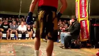 Darryl Burley' - 1st Round KO - Outback Fight Club - Birdsville 2015