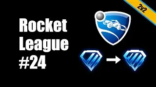 Rocket League #24 #2v2 | The Next Rank + Squishy = wins