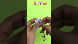 DIY mini paper hole puncher 🤩 #shorts #youtubeshorts #shortvideo
