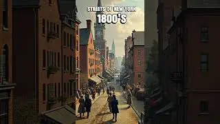 New York's Bygone Streets: A Journey to the 1800s