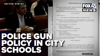 Maryland senator slams 'hypocritical' police gun policy in Baltimore City Schools