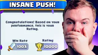 100% WINRATE TO 10000 TROPHIES IN CLASH ROYALE 🏆