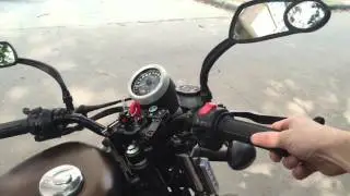 UM motorcycle renegade duty engine sound 2016