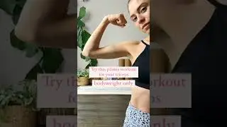 Arms Workout No Dumbells 💪 | Pilates Upper Body circuit for toned arms