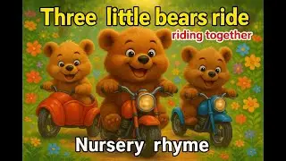 Bear Goes for a Ride - Cute Bear Ride Song for Kids