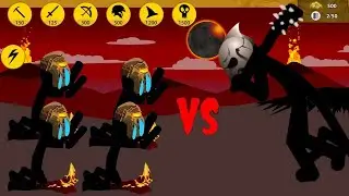 MAX LEVEL MEGA GOLDEN GRIFFON ATTACK VAMP ARMY | STICK WAR LEGACY | ICON SUMMON | ARCHIDON  GAMING 💛