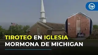 Hombre armado provoca tiroteo e incendio en iglesia de Michigan