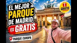 No puedo creer que este sea el mejor parque de Madrid y sea gratis