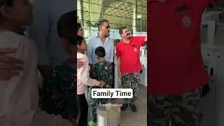 #sunielshetty #ahanshetty #athiyashetty together snapped at airport