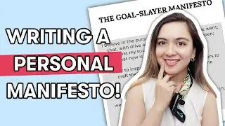 How To Write Your Own Personal Manifesto in 2025 - Self Improvement Tips
