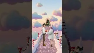 POV🎄🎅🏻🎁Rumi and Jinsu are racing in a New Year themed competition.
