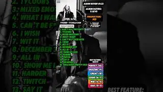 Обзор альбома №422 &mdash; TYCOON от Ty Dolla $ign #fyp #tydollasign #newmusic #rnb #albumreview #music