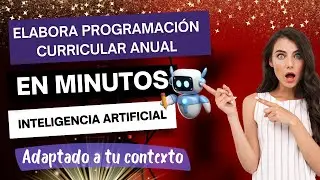 ELABORA PROGRAMACI&Oacute;N CURRICULAR ANUAL CON TUKI TOOLS E INTELIGENCIA ARTIFICIAL EN MINUTOS