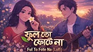 ফুল তো ফোটে না।❤️❤️🥀 Fool to fote na(Slow and reverb) #mycartoon007 