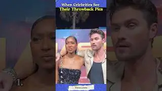 Delete that!-Celebrities seeing their old pics #celebreaction #celebrity #throwback #oldphotos
