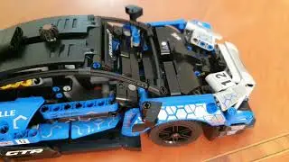 Lego Technic McLaren Senna GTR (42123) trunk opening mod tutorial without extra pieces