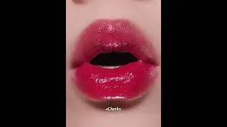 Trying our Take a Hint Lip Tint in shade Cheeky  #sheglam #swatches  #lipgloss