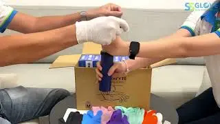 REVIEW S&S GLOVE NITRILE GLOVES