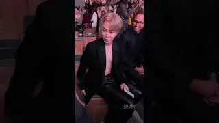 JIMIN is very humble. 💞  #jimin  #parkjimin  #JiminxDior #DiorSS26 #PFW