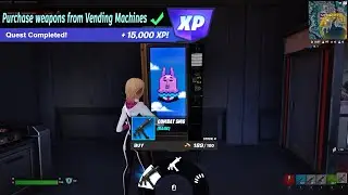 How to EASILY Purchase 10 weapons from Vending Machines | Fortnite Week 6 Quest