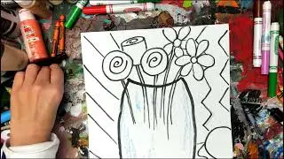 Expressionistic Flowers video Sponsored by The Tennessee Arts Commission