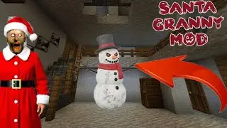 Santa granny funny escape|Can we escape from granny part 1 full gameplay 💀😱😂