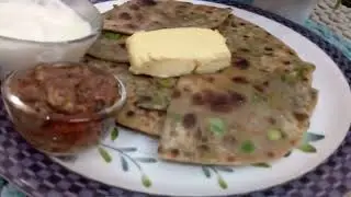 ♥️👍matar paratha perfect recipe zrore try kariya like & sheri @ frc
