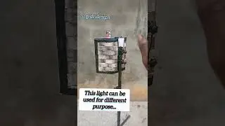 I built a light that can be used for different purpose 😊💯@gidi-design #light #worklight
