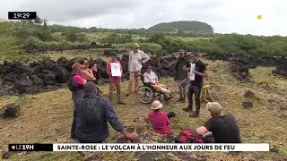 La mythique éruption de 1977 à l’honneur lors de Jours de feu, à Sainte-Rose.
