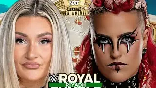 Royal Rumble - Zaria (Ch) vs Izzi Dame - NXT Women's North American Championship Match 