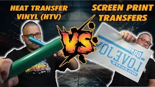 Screen Print Transfers VS Heat Transfer Vinyl (HTV) | Which Is Best?