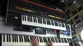 Roland Jupiter 8 and Fantom G8