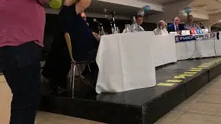 Grant Holt answer my question on the stage!!!