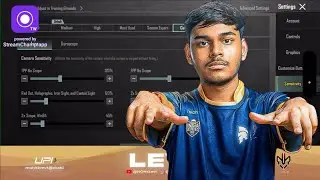 NONxLEVI | UPDATE 3.8 | ZERO RECOIL SENSITIVITY | BGMI PROFESSIONAL PLAYER | 2025 | BGMI/PUBG