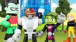 TEEN TITANS GO! Best Bros Cyborg & Beast Boy's Best Moments + Terra and Nibor Friend Swap