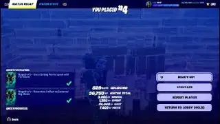 Fortnite: RR Returns the Artifact to Cerberus' Dog House, Then Decides to Fight Him! 4th Place