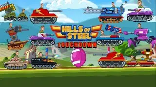 Hills of Steel (💀🎮New Enent start)#6 tanks power 💪and goals the ball touch down 💯💯💀💀killer gameplay 