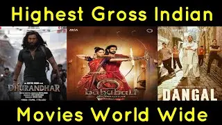 Highest gross Indian movies ഏറ്റവും കൂടുതൽ കളക്ഷൻ നേടിയ ഇന്ത്യൻ ചിത്രങ്ങൾ #dhurandhar #Rajamouli 