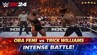 Stand & Deliver 2026 Turns Explosive as Oba Femi Defends the NXT Title Against Trick Williams - 2K24
