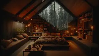 Ambient Rain Piano for Peaceful Night Sleep🎶 Asmr for Sleeping