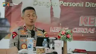 DIALOG KAPOLDA JATIM DENGAN PERSONEL DITRESKRIMSUS POLDA JATIM