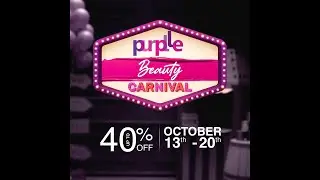 Purplle Beauty Carnival - 2020's Biggest Beauty Sale - 13th to 20th October