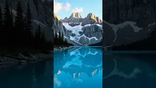 &ldquo;Moraine Lake Magic 💙🏔️ Canada&rsquo;s Mirror Waters&rdquo;