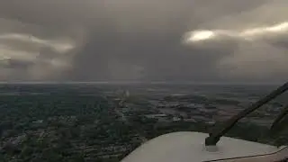 Landing in Louisville Kentucky | KSDF (SDF) | Louisville International Airport #louisville