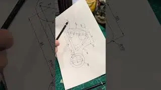 A Drawing That Combines Tangency concepts