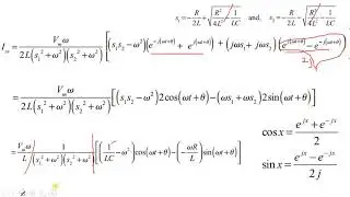 12.transient analysis- response of RLC series circuit with sinusoidal input voltage
